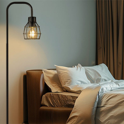 Lámpara de Noche LED Retro Americana con USB