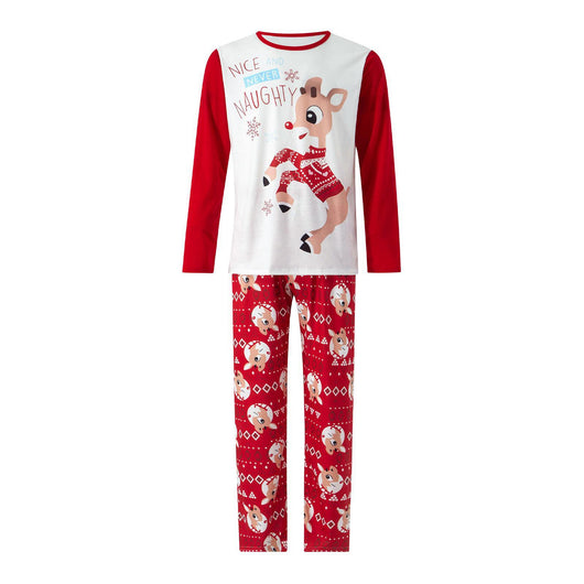 Pijamas Navideños a Juego para Padres e Hijos con Estampado Festivo - Image 5