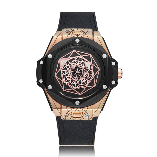 Reloj Hombre Big Bang Telaraña Tatuaje - Correa Goma Resistente Estudiante - Image 8