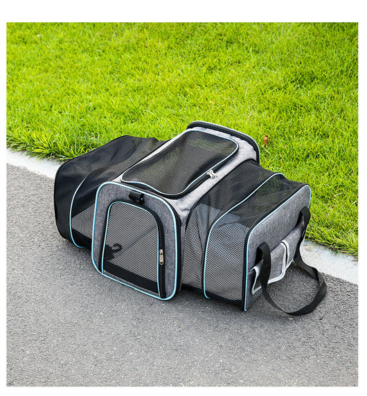 Transportín Felino Extensible Portátil con Ventilación Mejorada - Image 18