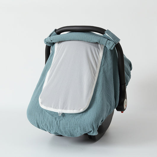 Protector de Coche para Bebé con Aislamiento Térmico y Protección contra el Viento - Image 3