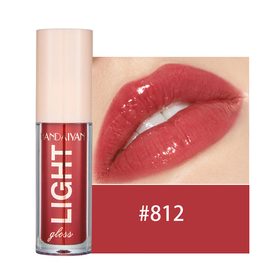 Brillo Labial Perlado Hidratante con Efecto Espejo