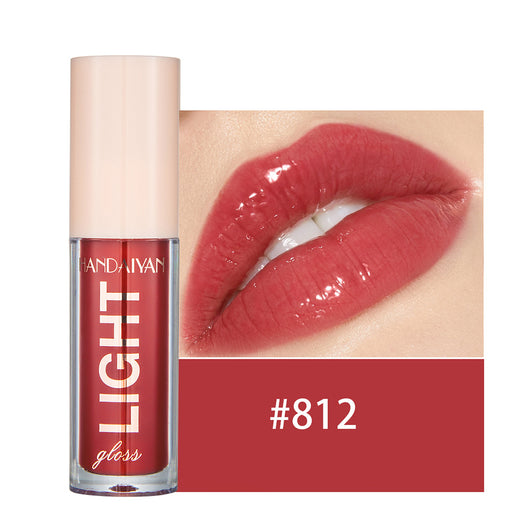 Brillo Labial Perlado Hidratante con Efecto Espejo