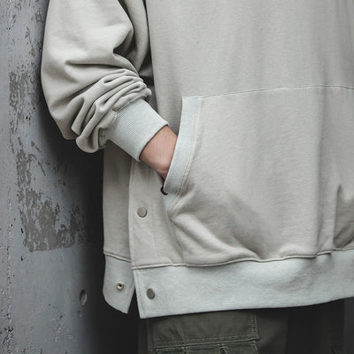 Sudadera Oversize Retro con Capucha y Abertura en Dobladillo - Image 6
