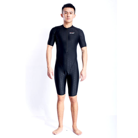 Traje de Baño Deportivo Estampado Tiburón Secado Rápido Manga Corta - Image 3