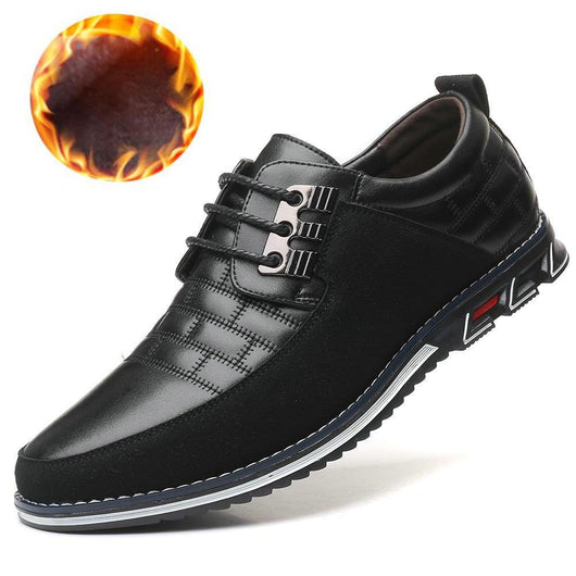 Zapatos Casuales para Hombre con Punta Redonda y Cordones - Image 8