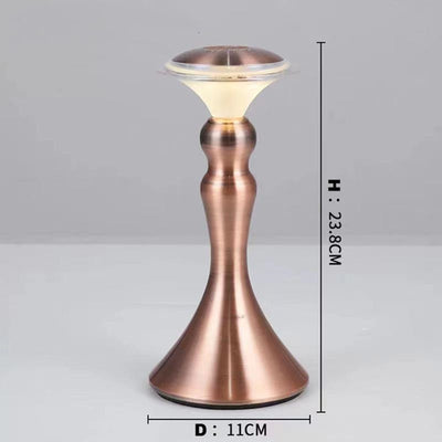 Lámpara LED Recargable para Mesita de Noche - Iluminación Decorativa de Dormitorio - Image 6