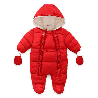 Traje de Baño Infantil con Encaje Colorido - Image 6
