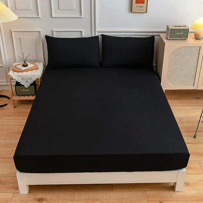 Juego de Sábanas de Algodón para Estudiantes - Sábana Ajustable y Funda de Almohada - Image 6