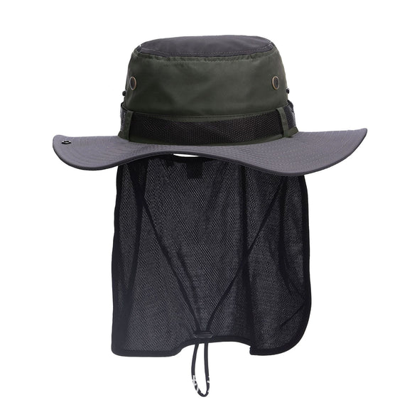 Gorra de Pesca con Protección Solar y Visera Extendida para Montaña