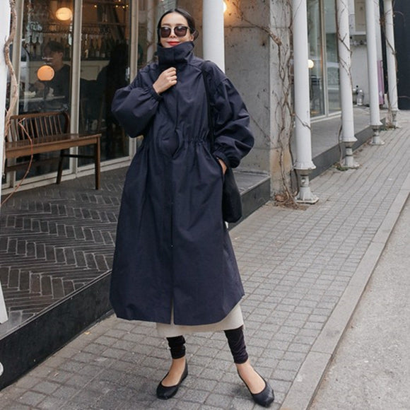 Chaqueta Cortaviento Suelta Otoñal para Mujer - Diseño Ligero y Versátil