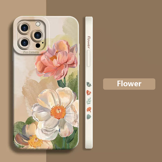 Estuche Protector Completo para Pintura al Óleo Acrílica con Diseño Peonía - Image 18