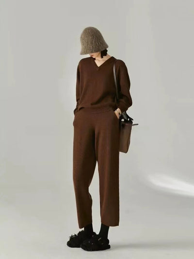 Suéter Tejido Escote en V para Mujer - Image 35