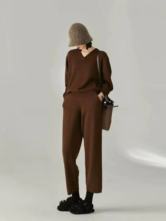 Suéter Tejido Escote en V para Mujer - Image 35