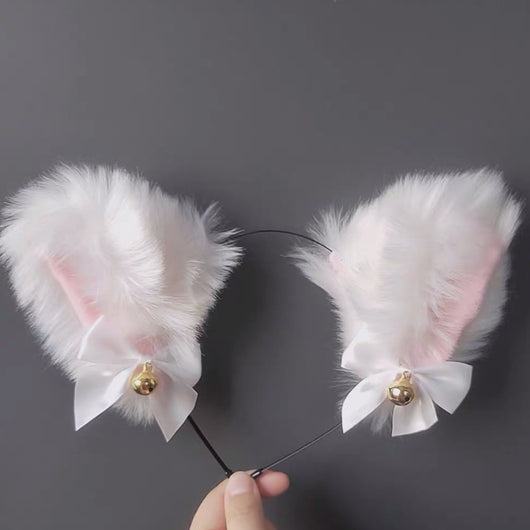 Diadema de Orejas de Gato Suave y Adorable - Image 2
