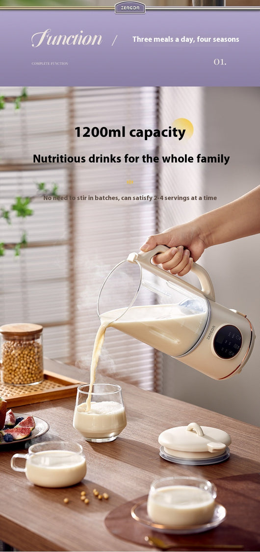Licuadora Multifuncional Automática para Alimentos Complementarios y Leche de Soja - Image 19