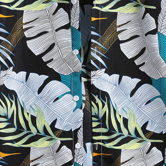 Camisas Hawaianas Estampadas para Hombre - Diseño Floral Moderno - Image 17