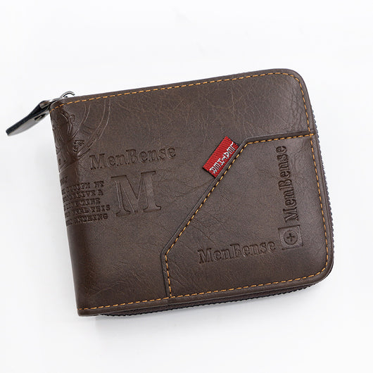 Billetera Hombre Tri-fold Capacidad Grande con Cadena y Múltiples Compartimentos - Image 3