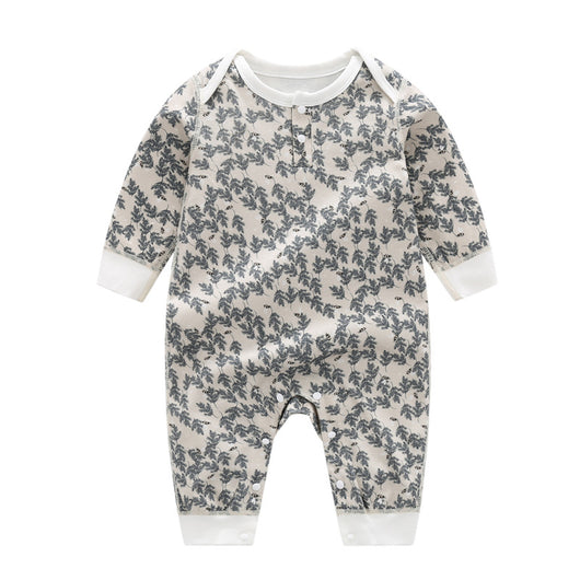 Pijama Enterizo de Algodón Orgánico para Bebé - Primavera y Otoño - Image 8