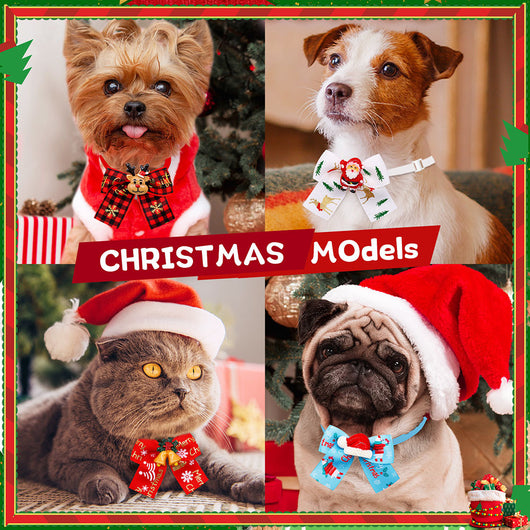 Adorno Navideño Mascota con Moño - Decoración para Árbol de Navidad - Image 17