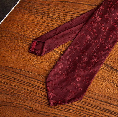 Corbata Tejida a Mano en Seda Jacquard con Forro de Lana - Accesorio Premium para Traje - Image 4