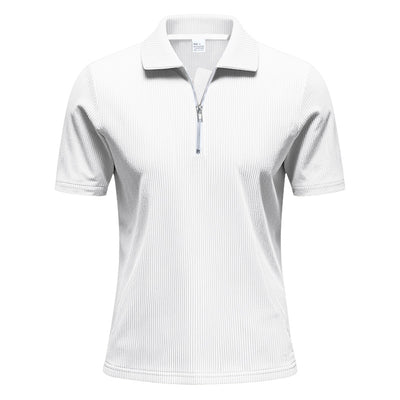 Polo Corduroy Holgado con Medio Cierre para Hombre - Image 15