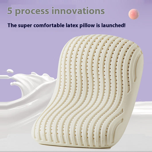 Almohada de Látex Natural con Rebote Sin Presión para Cuello - Image 3