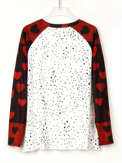 Playera Navideña Estampada Talla Grande para Mujer, Manga Larga - Image 20