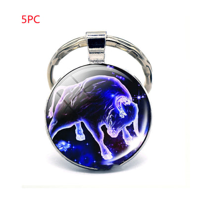 Llavero de los Doce Signos del Zodiaco - Regalo de Cumpleaños Personalizado - Image 33