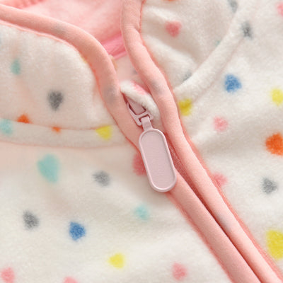 Chaqueta Polar Infantil con Cuello de Pie y Mangas Largas - Image 10