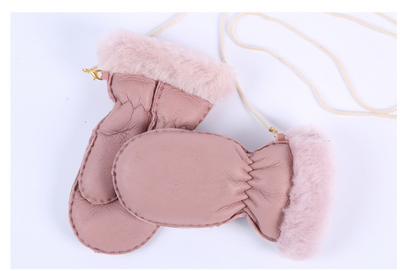 Guantes de Lana de Oveja para Niños - Cálidos y Gruesos - Image 5