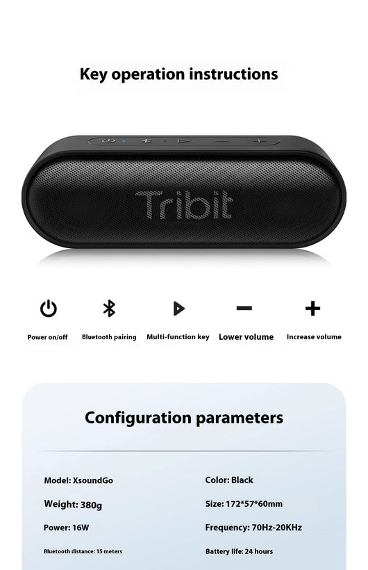 Parlante Bluetooth Portátil con Bajos Potentes - Image 22