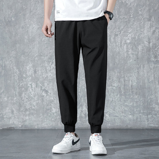 Pantalones Deportivos Hombre Rectos Sueltos y Secado Rápido - Image 2