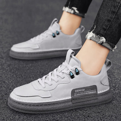 Tenis Casuales de Cuero para Hombre - Versátiles y Duraderos - Image 7