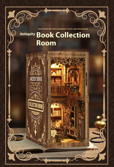 Soporte Decorativo 3D para Libros - Diseño Cabaña DIY - Image 25