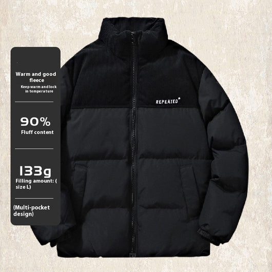 Chaqueta de Plumón de Pato para Hombre - Abrigo Invernal Americano - Image 14