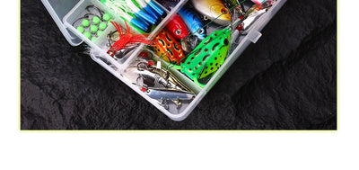 Set de 141 Señuelos de Pesca Multicapa con Nado Realista - Image 32
