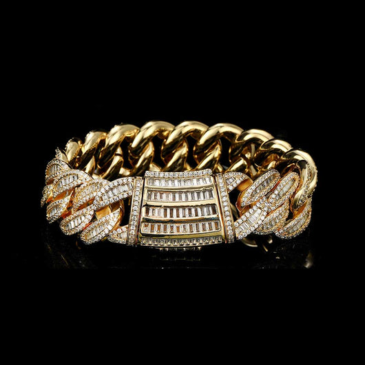 Cadena Cubana Miami 15mm-20mm Chapada en Oro Real con Cierre Tipo Buckle - Image 47