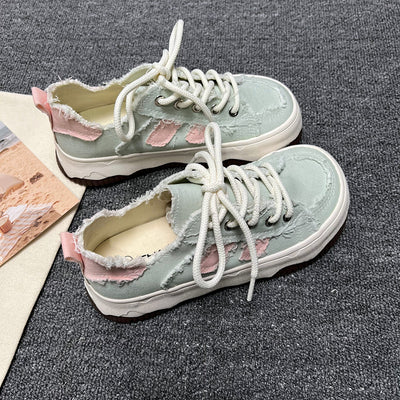 Zapatillas Plataforma Mango Head Blancas - Image 10