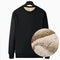 Sudadera Holgada con Cuello Redondo para Hombre en Negro