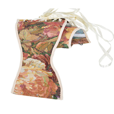 Corpiño Lolita Corto con Estampado de Peonías en Óleo - Image 11