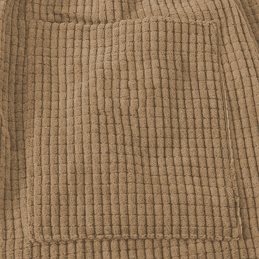 Pantalones Casuales Deportivos Tipo Waffle Gruesos para Otoño Invierno - Image 23