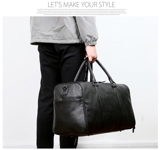 Bolso de Cuero Retro Vintage para Hombre - Gran Capacidad Estilo Europeo - Image 9