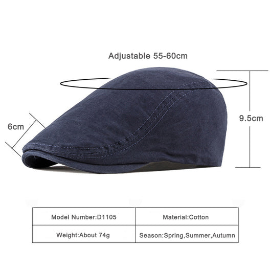 Boina Retro Casual para Hombre - Estilo Vintage Primavera y Otoño - Image 6