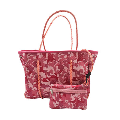 Bolsa de Playa Neopreno Perforado con Compartimentos - Image 3
