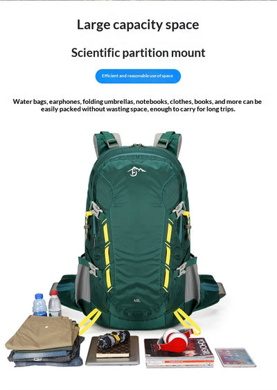 Mochila de Senderismo de Gran Capacidad Multifuncional para Deportes y Aventura - Image 26