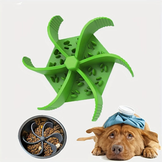 Comedero Lento Antideslizante para Mascotas con Almohadilla Lickmat