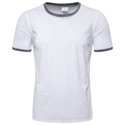 Camiseta Casual Manga Corta Cuello Redondo para Hombre - Image 13