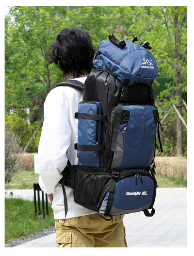 Mochila de Viaje 90L Impermeable para Senderismo y Trabajo - Image 27