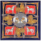 Large Decorative Square Scarf - Versatile Printed Scarves